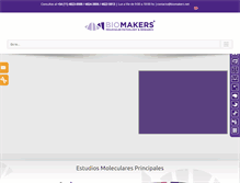 Tablet Screenshot of biomakers.net